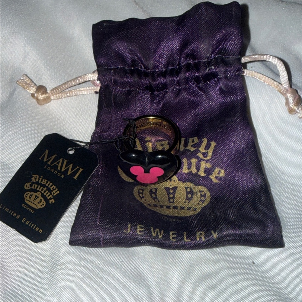 Mawi Disney Couture Minnie Mouse ring, size 7